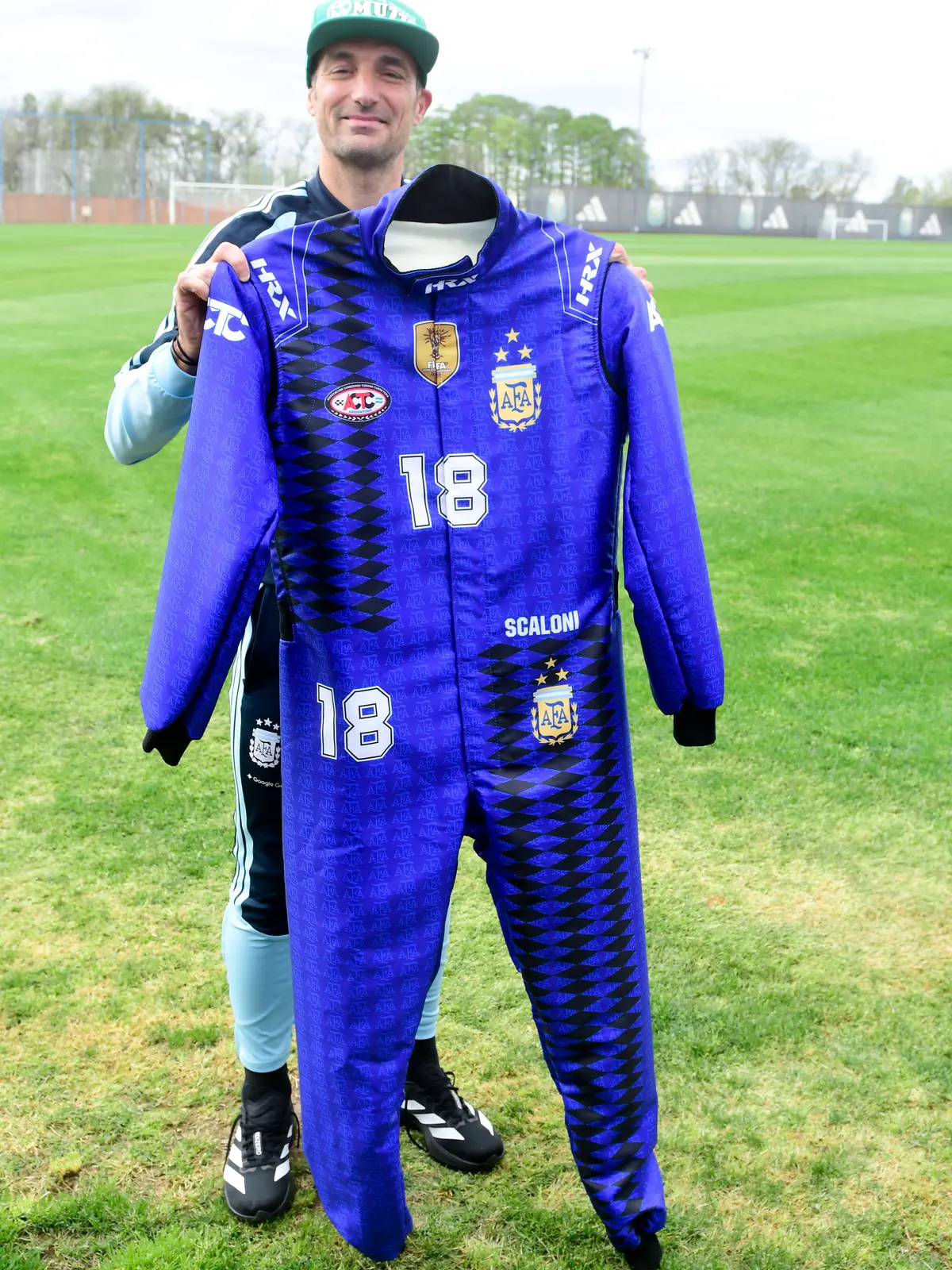 Scaloni listo para correr