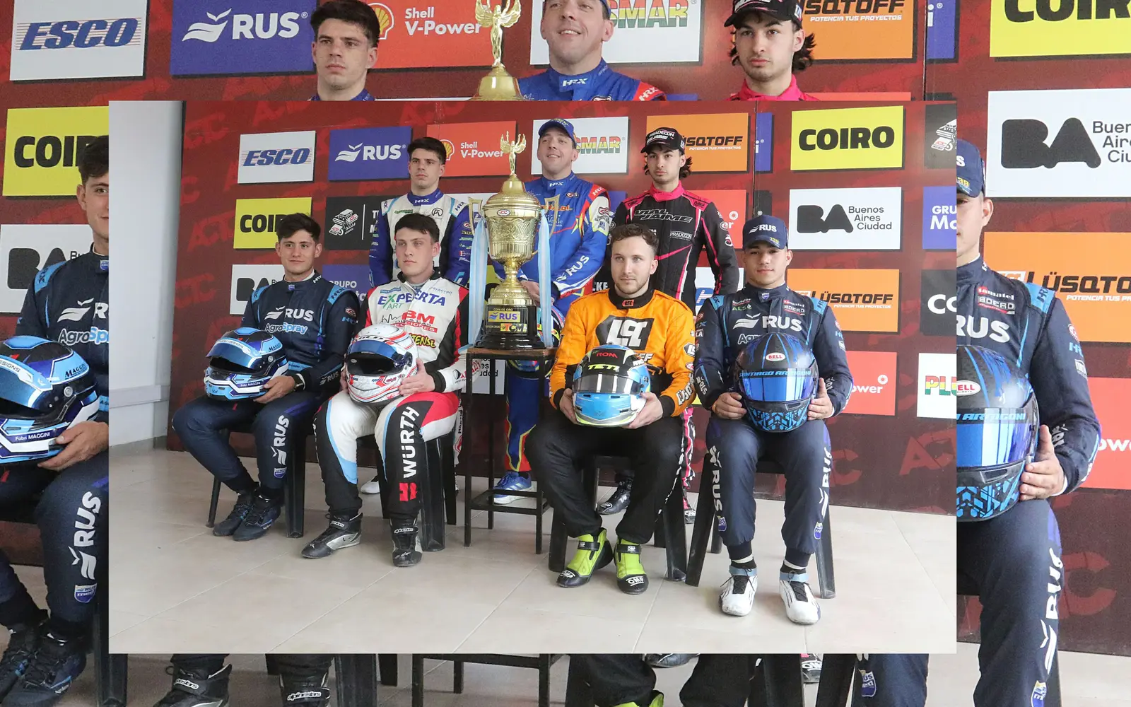Los clasificados a la Copa del TC Mouras