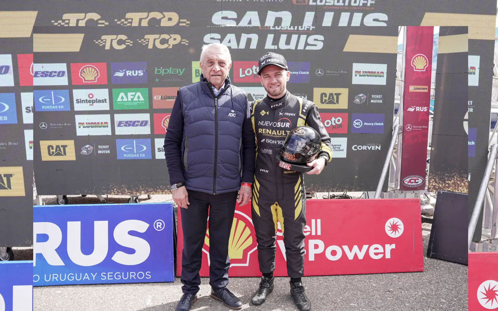 Agrelo cumple 100 carreras en el TC