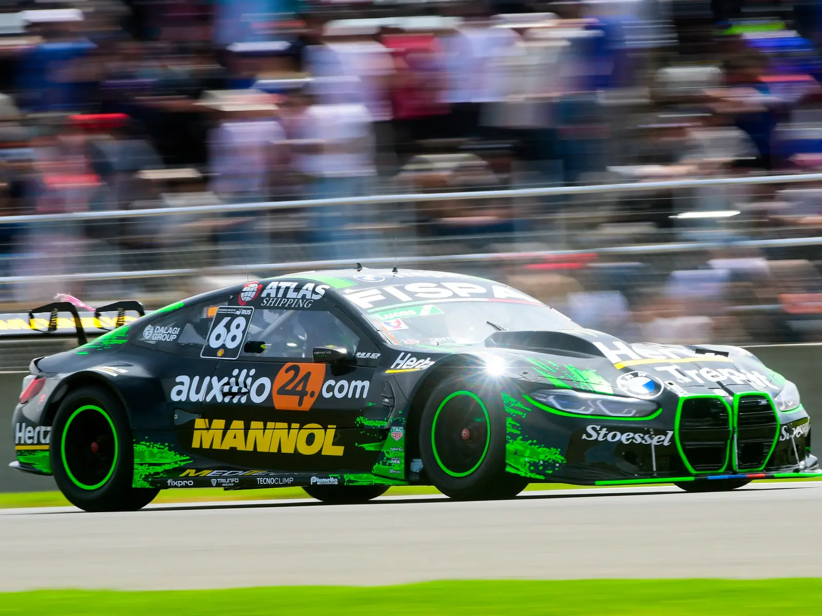 El BMW de Julián Santero, el más rápido de las series