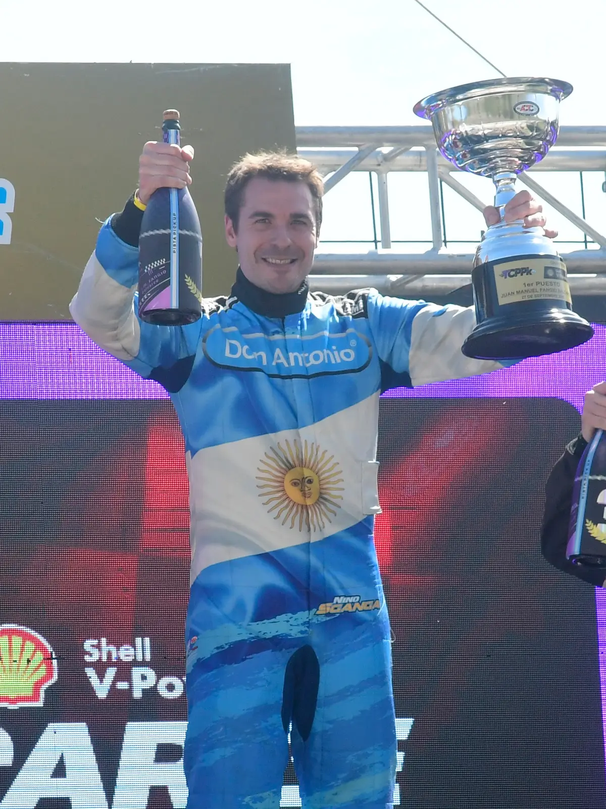 Triunfo de Sganga en Balcarce