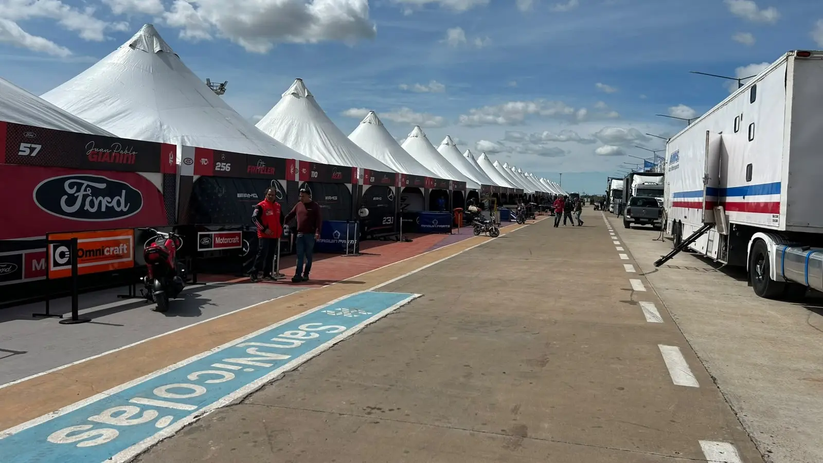 Todo listo en San Nicolás