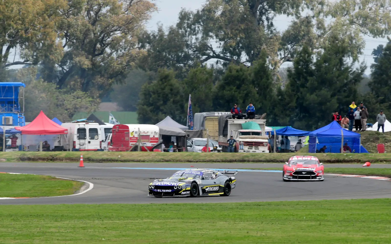 Así se largan las series del TC Pista