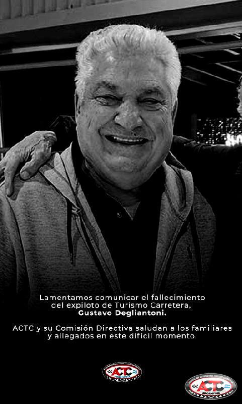 La muerte de Gustavo Degliantoni