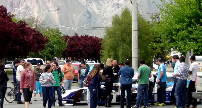 Esquel disfruta de los Showcar